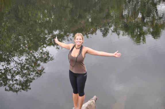 Rio na Chapada dos Veadeiros, região de Cavalcante - GO